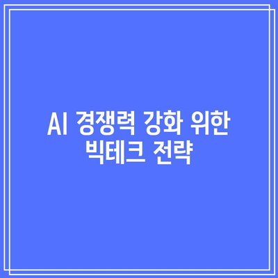 미국 빅테크 AI 투자: 엔비디아 실적 주목