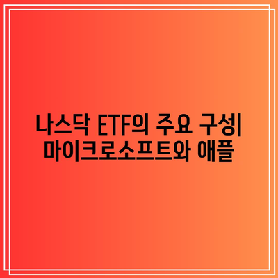 마이크로소프트, 애플, 엔비디아, 테슬라: 나스닥 빅테크 ETF 소개