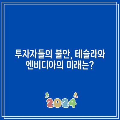 빅테크의 몰락? 테슬라와 엔비디아를 노리는 조정