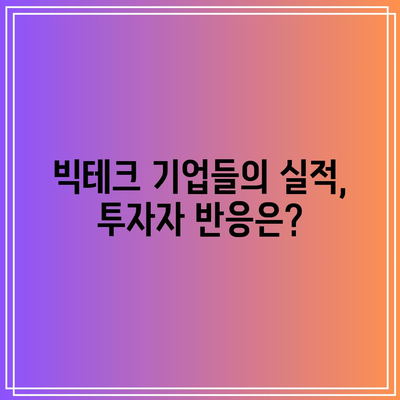 빅테크 굴레에 찬 테슬라, 애플, 엔비디아 사업 실적 발표