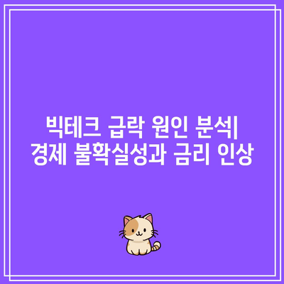 기술주 빅테크 급락: 엔비디아, 마이크로소프트, 애플, 테슬라 등