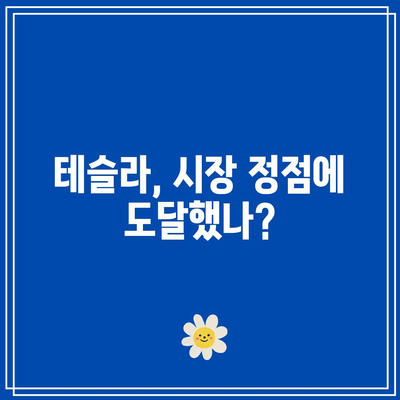 시장 정점? 하락 임박? 레이달리오가 보는 빅테크와 테슬라