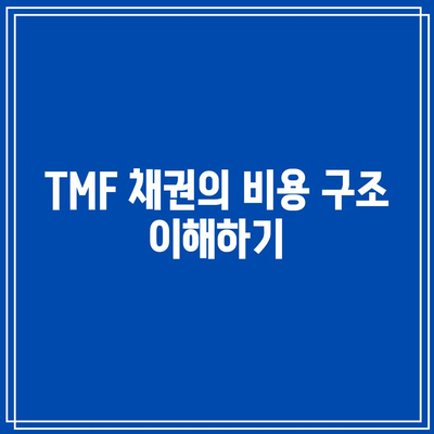 TMF 채권 비용 예상: 현명한 투자 결정