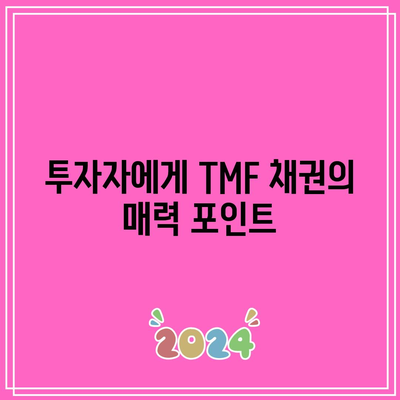 TMF 채권 비용과 잠재적 이익 탐구