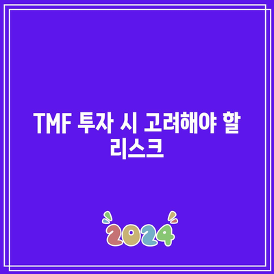 TMF: 채권 시장 침체 시 위험성 높아짐