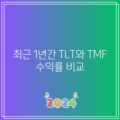 TLT, TMF ETF 비교: 수익률과 분석