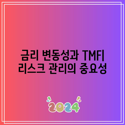 TMF를 통한 금리 위험 통제하기