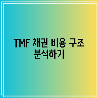 TMF 채권 비용과 잠재적 이익 탐구