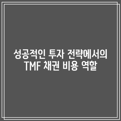 TMF 채권 비용 고려: 투자성공을 위한 열쇠