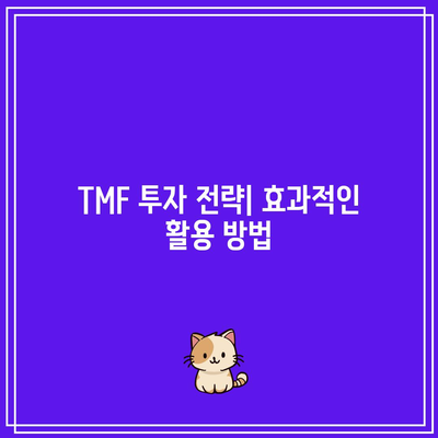 채권 투자의 새 흐름: 3배 레버리지 TMF ETF