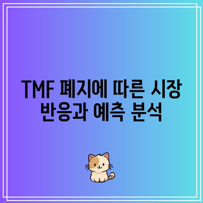 TMF 폐지 임박: ETF 투자자들의 대책 강구