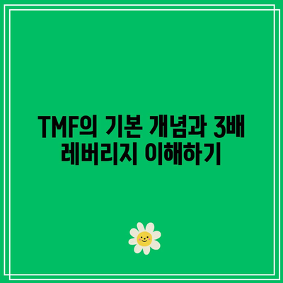 TMF와 3배 레버리지의 위험성 인식하기