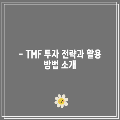 미국장기채 3배 레버리지 ETF TMF에 대해 알아보기